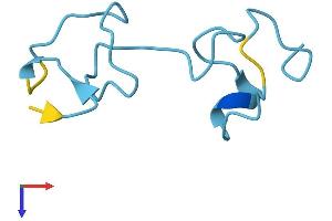 AlphaFold protein structure predicition of Human Recombinant MT2A Protein, UniprotID P02795