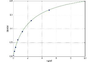 A typical standard curve (XBP1 Kit ELISA)