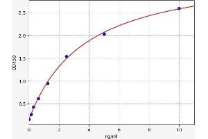 Typical standard curve (ELAVL2 Kit ELISA)