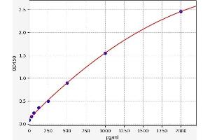 Typical standard curve (WIF1 Kit ELISA)