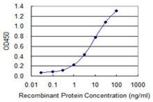 Detection limit for recombinant GST tagged KLRB1 is 0.