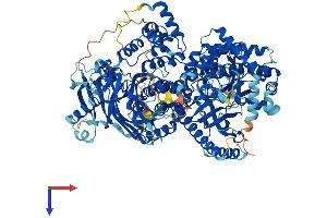 AlphaFold protein structure predicition of Human Recombinant PIK3CG Protein, UniprotID P48736