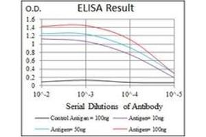 ELISA image for anti-Moesin (MSN) antibody (ABIN1108275)