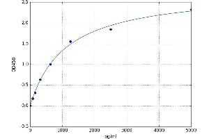 A typical standard curve