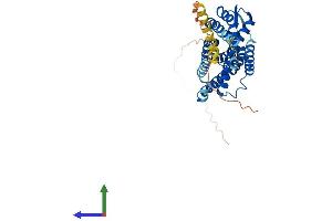 AlphaFold protein structure predicition of Human Recombinant LPAR4 Protein, UniprotID Q99677