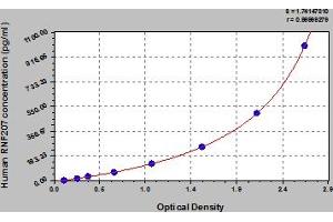Typical Standard Curve (RNF207 Kit ELISA)