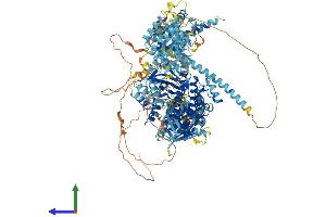 AlphaFold protein structure predicition of Mouse Recombinant Map3k15 Protein, UniprotID A2AQW0