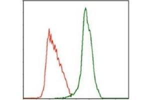 Flow Cytometry (FACS) image for anti-Myeloproliferative Leukemia Virus Oncogene (MPL) antibody (ABIN1105749)