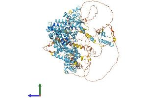 AlphaFold protein structure predicition of Human Recombinant RGS22 Protein, UniprotID Q8NE09