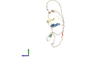 AlphaFold protein structure predicition of Mouse Recombinant Ier5 Protein, UniprotID O89113