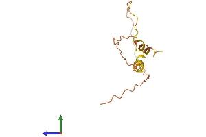 AlphaFold protein structure predicition of Human Recombinant TSPO Protein, UniprotID B1AH88
