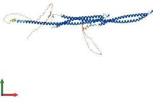 AlphaFold protein structure predicition of Mouse Recombinant Tekt5 Protein, UniprotID G5E8A8