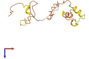 AlphaFold protein structure predicition of Human Recombinant KRTAP1-4 Protein, UniprotID P0C5Y4
