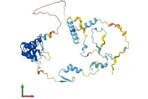 AlphaFold protein structure predicition of Human Recombinant GPANK1 Protein, UniprotID O95872