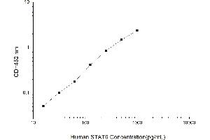 Typical standard curve