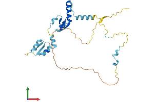 AlphaFold protein structure predicition of Human Recombinant SURF2 Protein, UniprotID Q15527