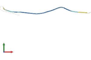 AlphaFold protein structure predicition of Mouse Recombinant Ikbip Protein, UniprotID Q9DBZ1