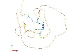 AlphaFold protein structure predicition of Human Recombinant CDC42EP4 Protein, UniprotID Q9H3Q1