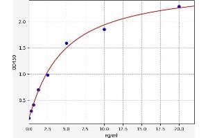 Typical standard curve (CD109 Kit ELISA)