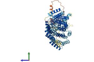AlphaFold protein structure predicition of Human Recombinant ANAPC5 Protein, UniprotID Q9UJX4