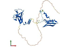 AlphaFold protein structure predicition of Human Recombinant PRKAB2 Protein, UniprotID O43741
