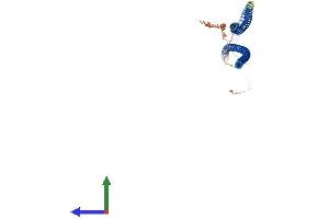 AlphaFold protein structure predicition of Mouse Recombinant Krt34 Protein, UniprotID Q9D646
