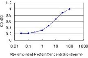 Detection limit for recombinant GST tagged CA1 is approximately 0. (CA1 anticorps  (AA 1-261))