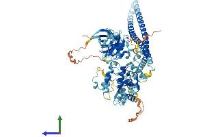 AlphaFold protein structure predicition of Mouse Recombinant Pik3r2 Protein, UniprotID O08908