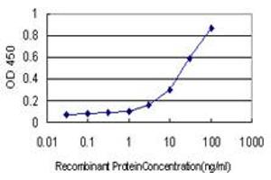 Detection limit for recombinant GST tagged TP63 is approximately 0.