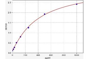 Typical standard curve (ATP5G3 Kit ELISA)