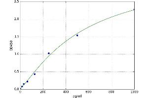 A typical standard curve