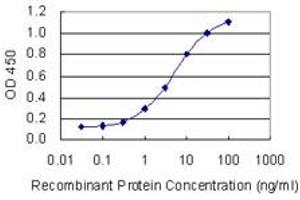 Detection limit for recombinant GST tagged SEC24A is 0.