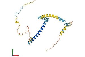 AlphaFold protein structure predicition of Human Recombinant TPD52 Protein, UniprotID P55327