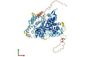 AlphaFold protein structure predicition of Mouse Recombinant Gpat2 Protein, UniprotID Q14DK4