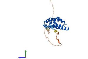 AlphaFold protein structure predicition of Human Recombinant RGS17 Protein, UniprotID Q9UGC6