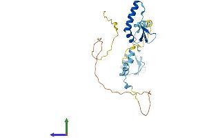 AlphaFold protein structure predicition of Human Recombinant SURF2 Protein, UniprotID Q15527