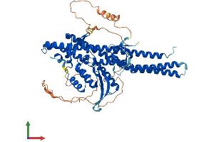 AlphaFold protein structure predicition of Mouse Recombinant Snx9 Protein, UniprotID Q91VH2
