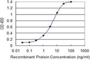 Detection limit for recombinant GST tagged ULK2 is 0. (ULK2 anticorps  (AA 743-843))