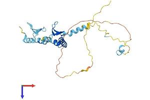 AlphaFold protein structure predicition of Mouse Recombinant Surf2 Protein, UniprotID P09926