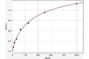 Typical standard curve