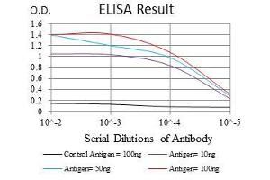 Black line: Control Antigen (100 ng), Purple line: Antigen(10 ng), Blue line: Antigen (50 ng), Red line: Antigen (100 ng),
