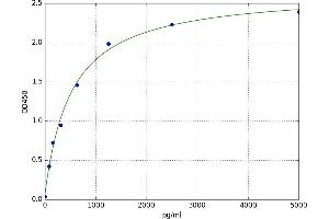 A typical standard curve