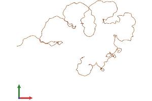 AlphaFold protein structure predicition of Human Recombinant KRTAP5-3 Protein, UniprotID Q6L8H2