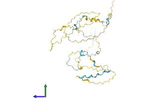 AlphaFold protein structure predicition of Human Recombinant STPG1 Protein, UniprotID Q5TH74