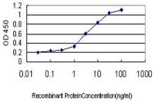Detection limit for recombinant GST tagged APOL3 is approximately 0. (APOL3 anticorps  (AA 240-336))