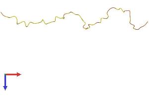 AlphaFold protein structure predicition of Mouse Recombinant Krtap19-5 Protein, UniprotID O08632