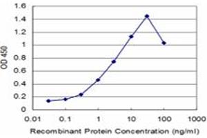 Detection limit for recombinant GST tagged ROBO1 is approximately 0.