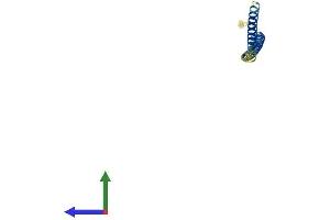 AlphaFold protein structure predicition of Human Recombinant MRFAP1L1 Protein, UniprotID Q96HT8