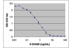 8-OHdG ELISA Standard Curve (Oxidative DNA Damage Kit ELISA)