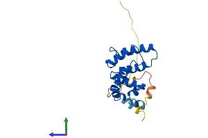 AlphaFold protein structure predicition of Human Recombinant RGS8 Protein, UniprotID P57771